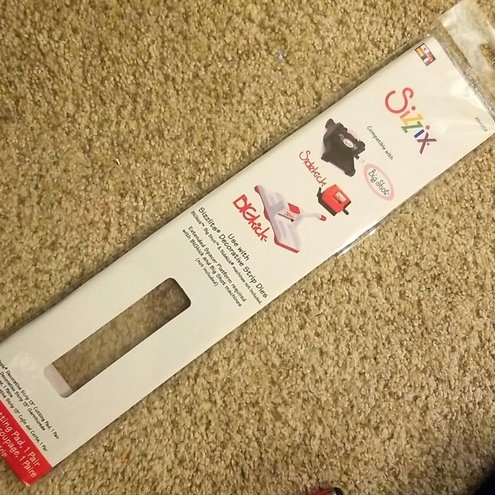 Sizzlits cutting pad